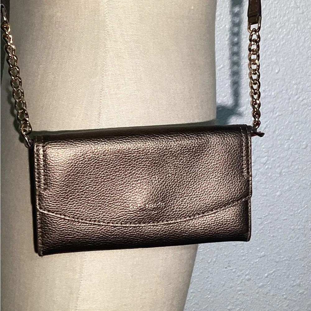 Kate spade metallic crossbody bag